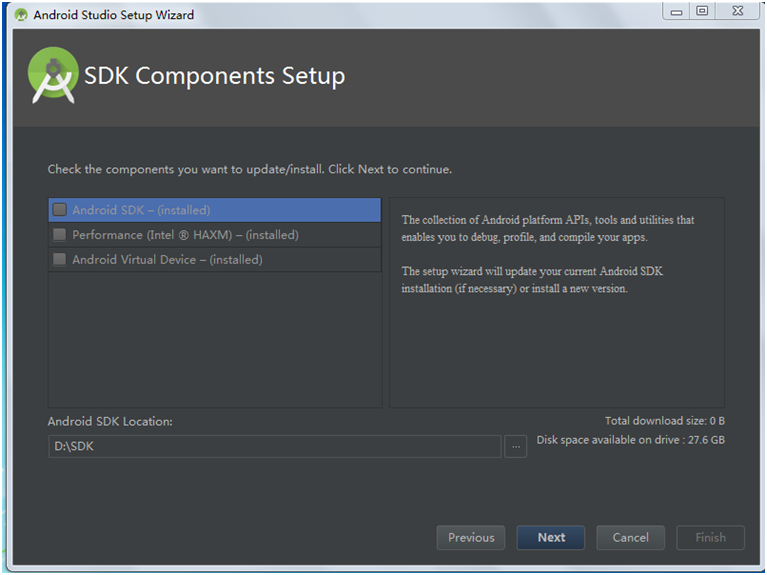 Android studio安裝教程