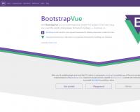 基于Vue+BootStrapV4的BootstrapVue構建響應式、移動項目