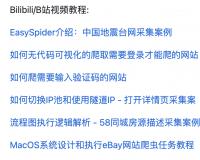 開源可視化網(wǎng)絡(luò)爬蟲工具EasySpider使用介紹